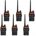 Baofeng Портативна рація Baofeng UV-5R Black Six Pack комплект 6 шт (2200000758965)