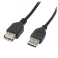 Maxxter Дата кабель USB 2.0 AM/AF 3.0m Maxxter (U-AMAF-10)