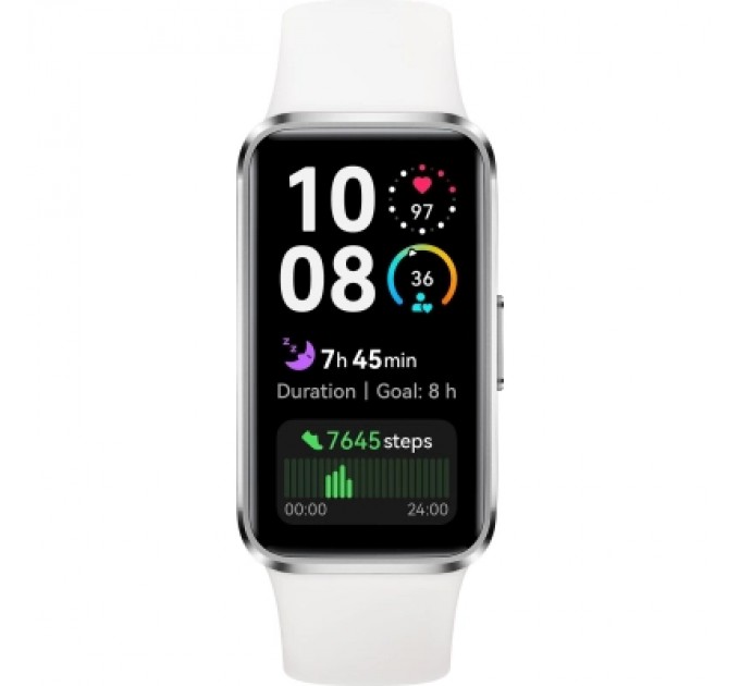Huawei Смарт-годинник Huawei Band 10 White Metal Body (55020ELM)