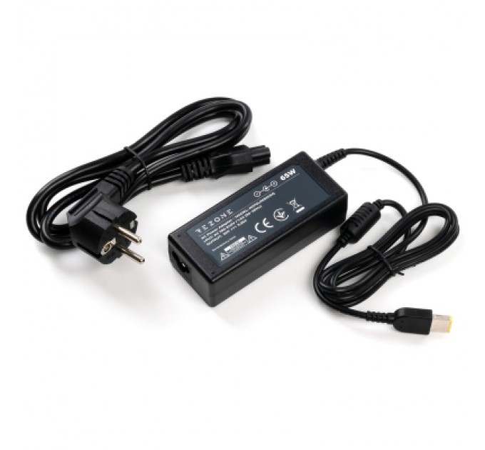 Блок живлення до ноутбуку Rezone Lenovo 65W 20V 3.25А square with pin (RZPSLN6520SQ)