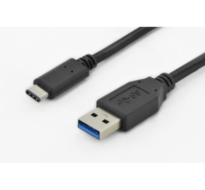 Digitus Дата кабель USB 3.0 Type-C to AM 1.0m Digitus (AK-300136-010-S)