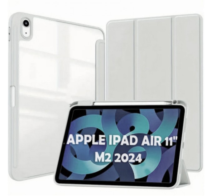 Чохол до планшета BeCover Soft Edge TPU Apple iPad Air 11" M2/M3 (2024/2025) Gray (711705)