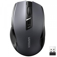 Мишка Ugreen MU006 Ergonomic Wireless Gray/Black (15063)