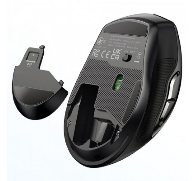 Мишка Ugreen MU006 Ergonomic Wireless Gray/Black (15063)