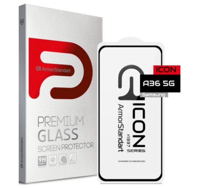 Armorstandart Скло захисне Armorstandart Icon Samsung A36 5G Black (ARM82211)
