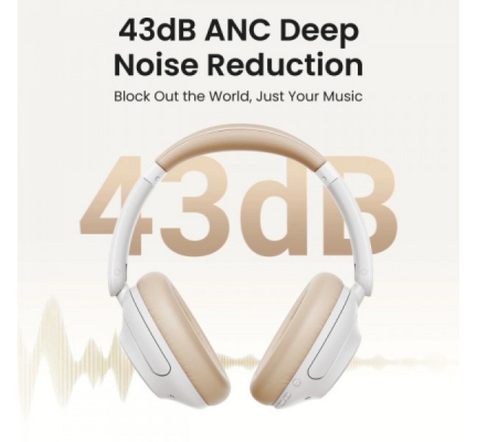 Ugreen Навушники Ugreen HP202 HiTune Max5 Hybrid ANC White (15809)