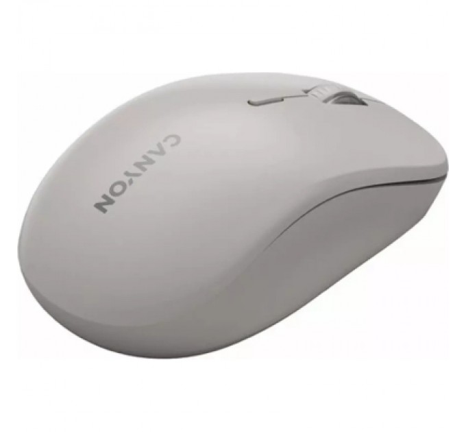 Мишка Canyon MW-12 Wireless/Bluetooth Beige (CNS-CMSW12BG)