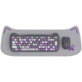 Canyon Комплект Canyon HSET-W6 Kitty Edition Wireless UA Violet (CNS-HSETW6VT)