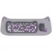 Canyon Комплект Canyon HSET-W6 Kitty Edition Wireless UA Violet (CNS-HSETW6VT)