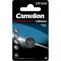 Camelion Батарейка CR 1620 Lithium * 1 Camelion (CR1620-BP1)