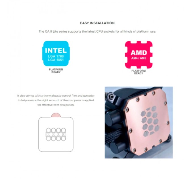 Lian Li Система рідинного охолодження Lian Li GA II Lite 360R, Black (G89.GA2L36RB.00)