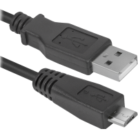 Дата кабель USB08-06 USB 2.0 - Micro USB, 1.8м Defender (87459)