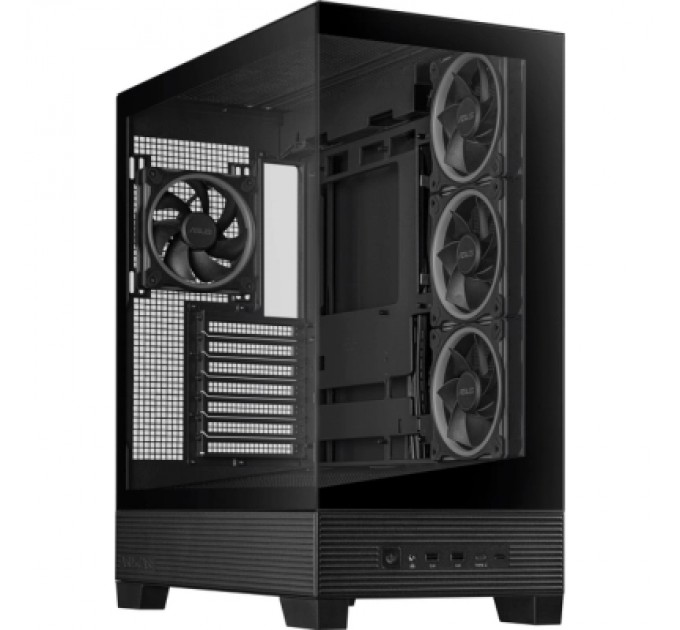 Корпус ASUS A31 Plus Black Tempered Glass (90DC00R0-B19000)