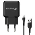 Grand-X Зарядний пристрій Grand-X CH-03UMB (5V/2,1A + DC cable Micro USB) Black (CH-03UMB)