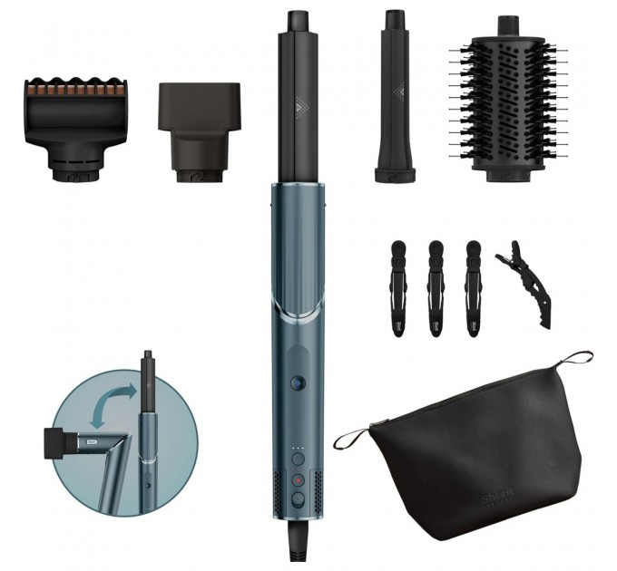 Shark Набір для укладки волосся Shark FlexStyle Limited Edition Teal 5-in-1 HD450TLEU