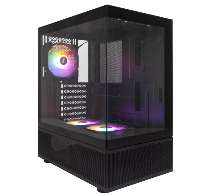 1stPlayer Корпус 1stPlayer Mi7-A-BK-2F7R-1F7 Black без БЖ