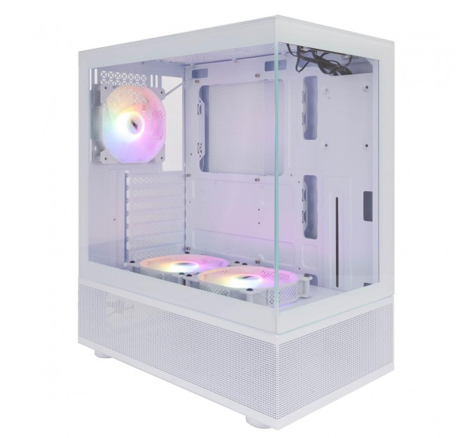 Корпус 1stPlayer Mi7-A-WH-2F7R-W-1F7-W White без БЖ