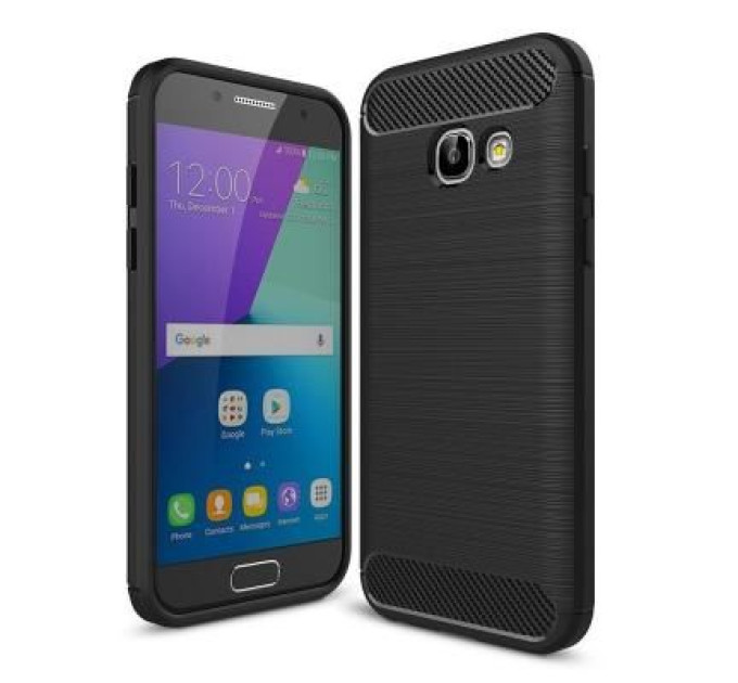 Laudtec Чохол до мобільного телефона для SAMSUNG Galaxy A3 2017 Carbon Fiber (Black) Laudtec (LT-A32017B)