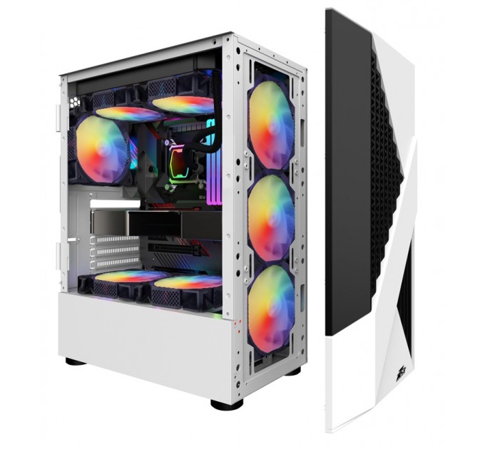 1stPlayer Корпус 1stPlayer F3-A-WH-4F1 White без БЖ