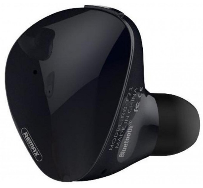 Remax Bluetooth-гарнітура Remax RB-T21 Black (6954851287919)