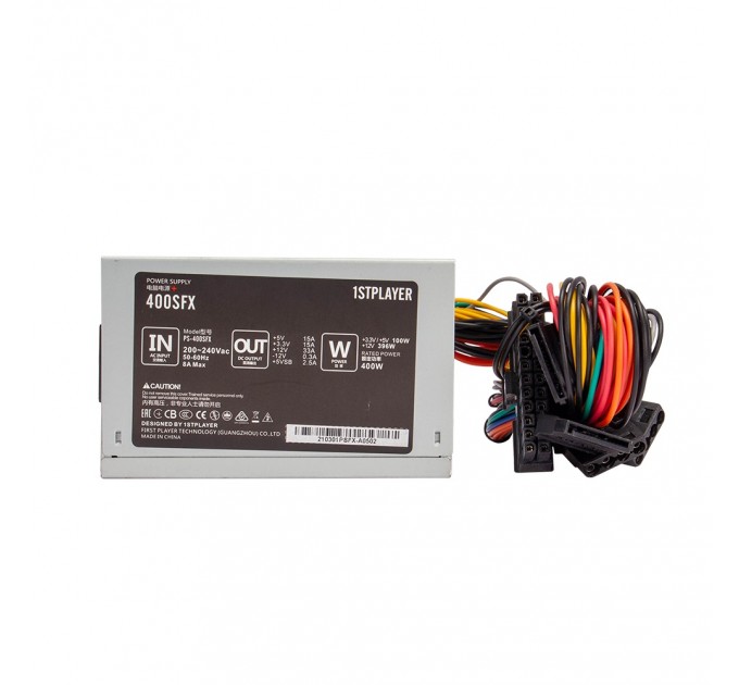 Блок живлення 1stPlayer PS-400SFX APFC (C1-SFX-400-SV-EU) 400W bulk