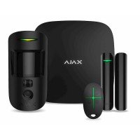 Комплект охоронної сигналізації Ajax StarterKit Cam HDR black