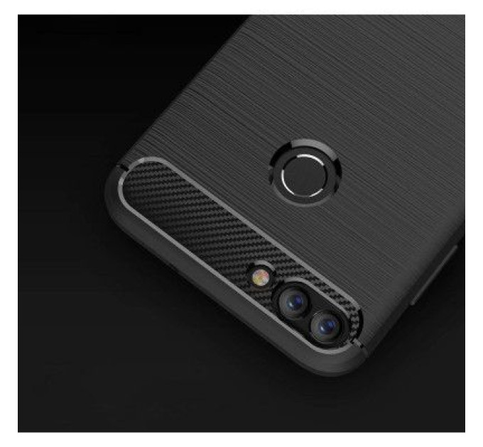 Laudtec Чохол до мобільного телефона Laudtec для Huawei Y7 Prime 2018 Carbon Fiber (Black) (LT-YP2018)