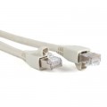Kingda Патч-корд 0.5м, FTP, cat.5e, CU, 24AWG, grey Kingda (KD-PAFT4050GY)
