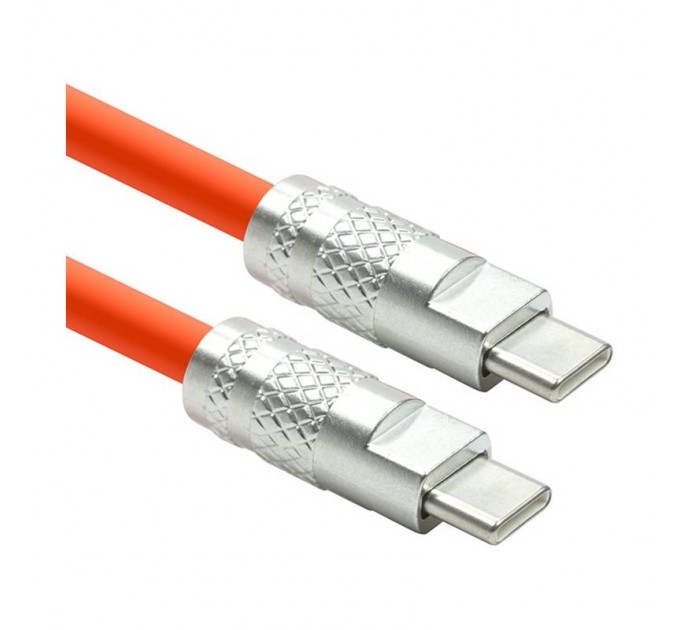 PowerPlant Кабель PowerPlant USB Type-C - USB Type-C (M/M) PD 120W, 3м, Orange (CA913923)