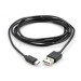 Vinga Дата кабель USB 2.0 AM to Micro 5P PVC 1.8m black Vinga (VCPDCM1.8BK)