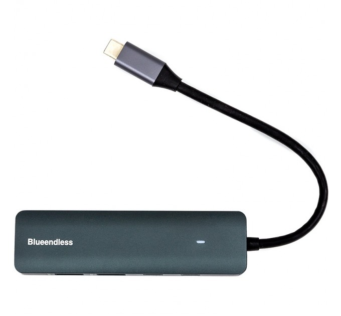 Blueendless Концентратор USB Type-C Blueendless Grey (CA913435)