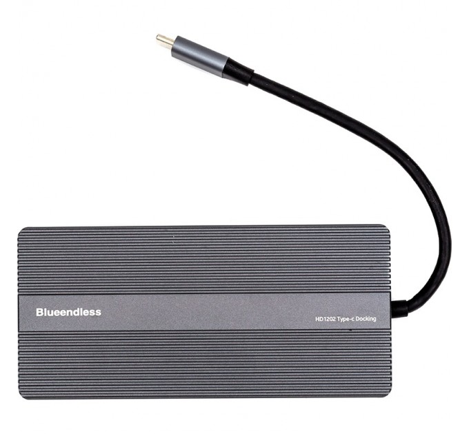 Blueendless Концентратор USB Type-C Blueendless Space Grey (CA913886)