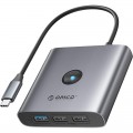 Orico Концентратор USB Type-C Orico FAX3-5P-GY-EP Grey (CA914227)