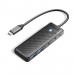 Концентратор USB Type-C Orico PAPW Series PAPW2AC-C3-015-BK-EP Black (CA914210)