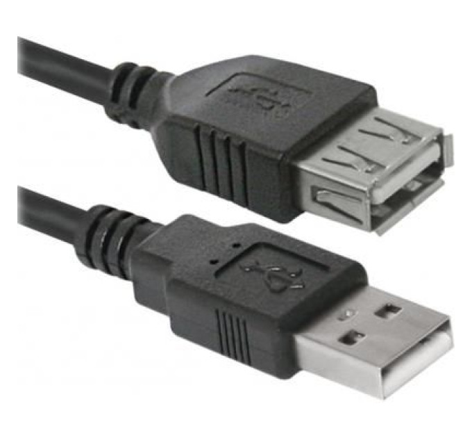 Defender Дата кабель USB 2.0 AM/AF 1.8m USB02-06 Defender (87456)