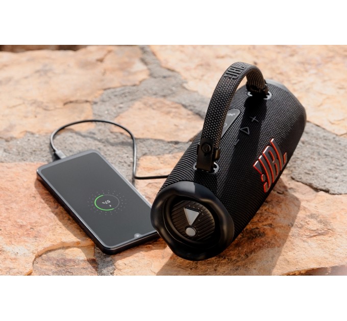 JBL Акустична система JBL Charge 6 Black (JBLCHARGE6BLK)