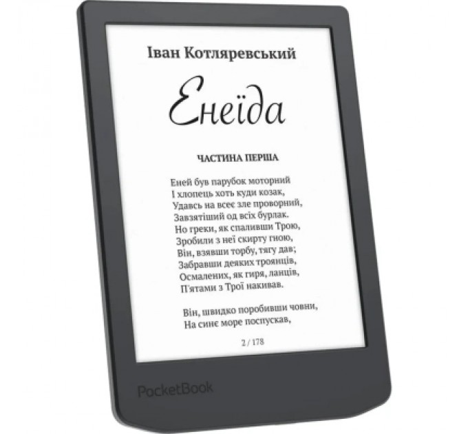 Pocketbook Електронна книга Pocketbook 619 Verse Lite, Midnight Grey (PB619-T-CIS)