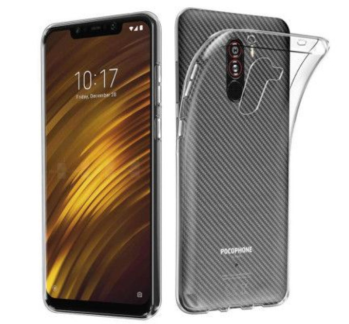 Laudtec Чохол до мобільного телефона Laudtec для Xiaomi Pocophone F1 Clear tpu (Transperent) (LC-XPF1)