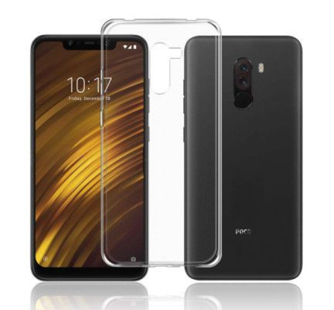 Laudtec Чохол до мобільного телефона Laudtec для Xiaomi Pocophone F1 Clear tpu (Transperent) (LC-XPF1)