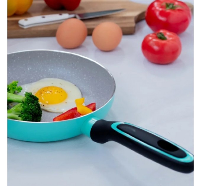 Сковорода Magio з мармуровим покриттям 20 см (MG-1175)