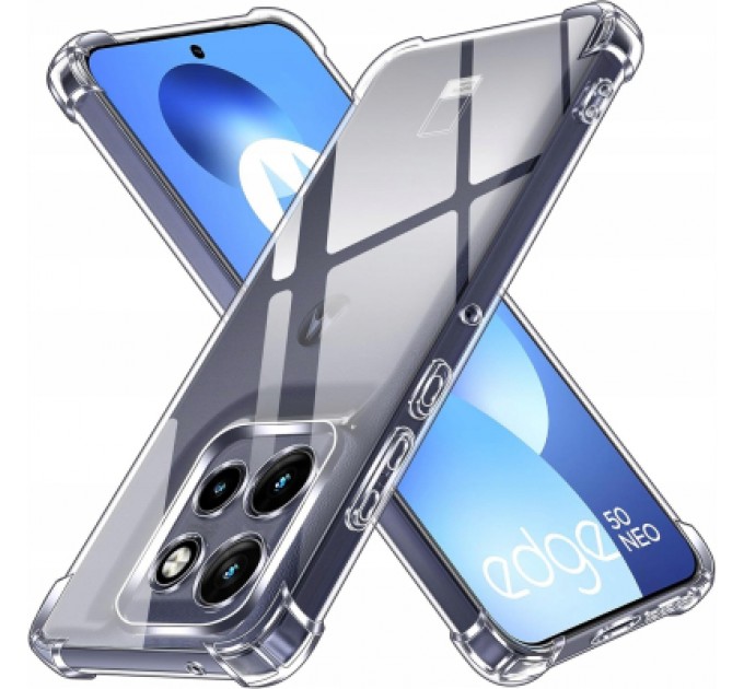 BeCover Чохол до мобільного телефона BeCover Anti-Shock Motorola Edge 50 Neo Clear (713150)