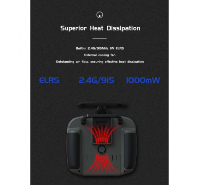 Jumper Пульт управління для дрона Jumper T15 VS-M HALL ELRS 915MHz (C10129)