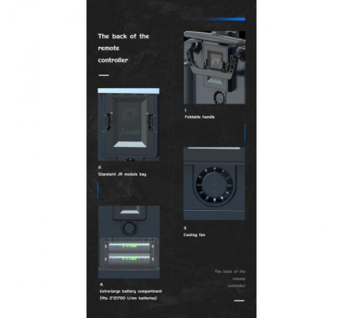 Jumper Пульт управління для дрона Jumper T14 ELRS 915 HALL (C10097)