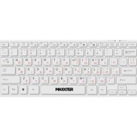 Клавіатура Maxxter KBM-C01W-UA USB UA White (KBM-C01W-UA)