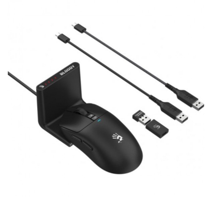 A4Tech Мишка A4Tech Bloody R72 Pro Duo Wireless/USB Black (4711421000840)