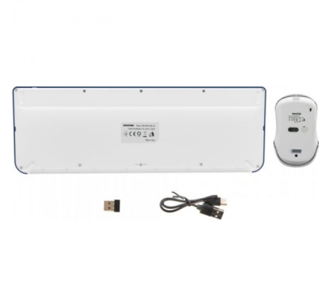 Maxxter Комплект Maxxter KMS-WCM-01BL-UA Wireless UA Blue (KMS-WCM-01BL-UA)