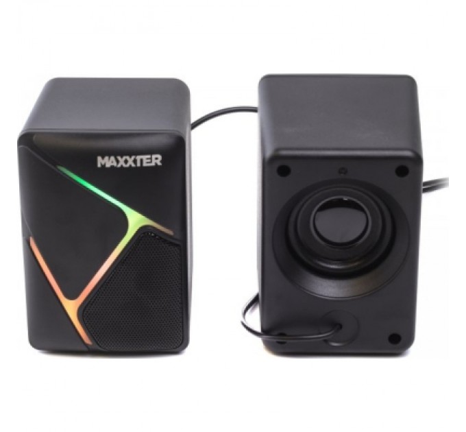Акустична система Maxxter CSP-U004RGB USB Black (CSP-U004RGB)