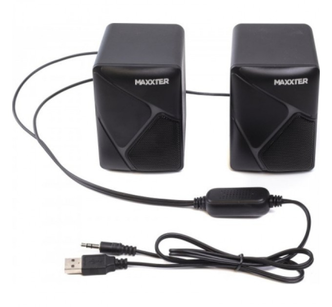 Акустична система Maxxter CSP-U004RGB USB Black (CSP-U004RGB)