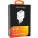 Grand-X Зарядний пристрій Grand-X 5V 2.1A White (CH-03W)