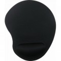 Килимок для мишки Gembird MP-ERGO-01 Black (MP-ERGO-01)